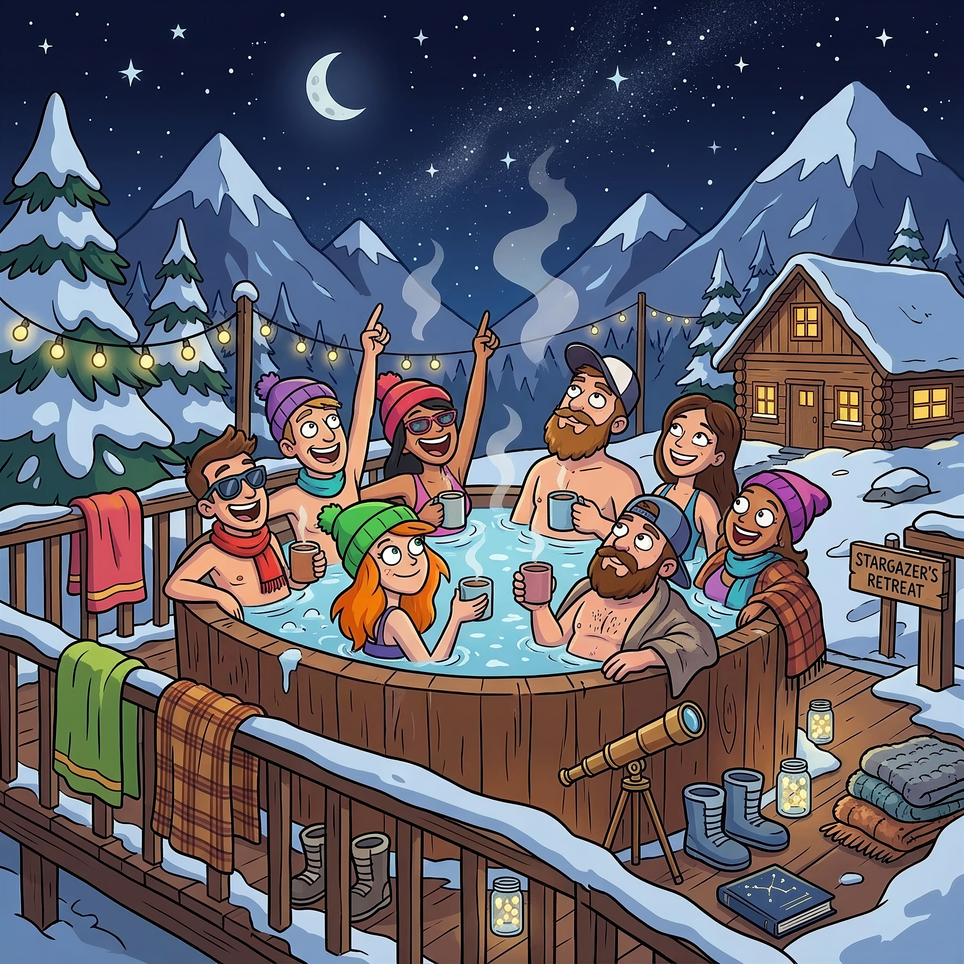 Cranbrook/Kimberley banner illustration